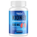 Kidney Cleanse Detox " Repair – Kidney Support Supplement with 600mg Niacinamide, Chitosan Oligosaccharide, Curcumin, Probiotics – Phosphorus Binder – 60 cápsulas