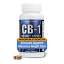 CB-1 Weight Gainer Pills (90 Conde) ← Weight Gain Support for Women &amp; Hombres Silencio Tested Clínicamente Booster ← Powerful Mass Gainer