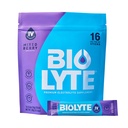 BIOLYTE IV Electrolyte Powder Packets, IV Liquid Drink Mix for Water, Doctor-Developed Hydration, HSA Approved Dehydration Relief, Chemotherapy Must Haves for Women &amp; Men - Mixed Berry (16 Sticks)
