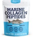 Dr. Matthew Marine Collagen Peptides Powder de Hydrolyzed Wild Caught Fish Protein - Hair &amp; Beauty Suplementos para Mujeres Hombres