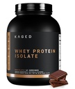 Kaged Whey Protein Isolate Powder ← Chocolate ← 100% Pure Low Lactose Whey ← Post Workout Recovery Bebida ← Apoyo Muscle Building ← Suplementos para Hombres y Mujeres 41 Servimientos