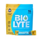 BIOLYTE IV Electrolyte Powder Packets, IV Liquid Drink Mix for Water, Doctor-Developed Hydration, HSA & FSA Aprobado Dehydration Relief, Chemotherapy Must Haves for Women &amp; Men- Lemon Lime (16 Sticks)