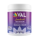 VAL Magnesium Aromatherapy Massage Cream 8oz TEN Zechstein Magnesium + MSM + Orgánica Óleos TENIDO Rápido Absorbing ← Non-Greasy TEN Joint &amp; Muscle Relief ← Paraben-Free TEN Made in USA