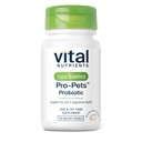 Nutrientes Vitales Pro Mascotas Probióticos para Perros y Cats ← Perro Probióticos para Salud Digestiva, Salud Gut, Diarrea Ocasional* ← Tasty Meat Flavor ← Non-GMO ← Hiperbióticos pretenidos 60 Micro Tabletas