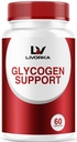 1 Pack - Glycogen Support, Glycogen Control Advanced Formula, Glycogen Capsules, Glycogen Fix with Powerful Ingredients, 30 cápsulas por botella durante 30 días