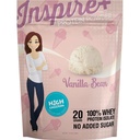 Comer carátrico inspira vainilla frijol 20g Whey pólvora de proteína con calcio
