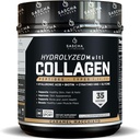SASCHA FITNESS Hidrolyzed Multi Collagen Peptides Tipes 1,2 " 3 SilencioHyaluronic Acid habitBiotin ←Cynatine HSN habitVitamin C &amp; E  durablefor Hairs, Skin &amp; Bone Support durableCaramel Macchiato