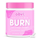 Obvi Collagenic Burn tención Collagen Peptide Suplemento con Green Tea Extract TEN 30 Servings (120 Capsules)