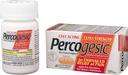 Tablas de Alivio de Dolor Libre de Aspirina Percogesica, Fuerza Extra, Acetaminofeno y Diphenhydramina, 40 ct (Pack of 1)