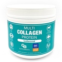 CB Suplementos NSF certificados para el Deporte Multi Collagen Protein Powder Bone, Skin, Hair, and Joint Support tención Hidrolyzed Collagen Suplementos (58 Servimientos (Pack of 1), Desflavored)