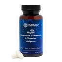 Estudiado clínicamente – Premium High Absorption Magnesium Sleep Supplement – Magnesium L-Threonate L-Theanine Apigenin – Sleep & Stress Support – Third Party Tested – Made in USA – Gluten Free