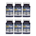 American BioSciences ImmPower AHCC Suplemento 6-Pack, Immune Support, Natural Killer Cell Activity and Cytokine Production, 30 cápsulas vegetarianas, 500 miligramos por cápsulas
