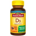 Natural Made Vitamina D3 5000 UI (125 mcg) Extra Strength, Vitamina D Suplemento para Immune Support, 70 Sugar Free Fast Dissolve Tablets, 70 Day Supply