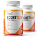 BoostNow 14-in-1 Immune Support Capsules - Mejorado con la vitamina C, D-3, Zinc, EpiCor, Elderberry &amp; Más - 90 Cuenta