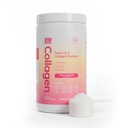 310 Nutrición Péptidos de colágeno hidrolizado Polvo para Hombres - Suplemento de colágeno de grano w / ácido hialurónico, Resveratrol, Vitamina C,D &amp; E para piel, cabello y uñas - 30 SRV Limonada rosa