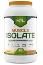MFL 100% Isolate Protein l 30g de Protein l 12g Amino Acids l Keto Friendly l Low Carbs l 2 lbs. (Banana Cream)