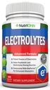 Electrolitos - 100 cápsulas naturales de sustitución de electrolitos - Premium Keto Friendly Pills - No Sugar - Grande para hidratación, renovación y revitalización - Trace Minerals Potasio, Magnesio, Sal de sodio