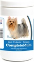 Saludable razas Yorkshire Terrier Todo en Un Multivitamin Soft Chew 120 Conde