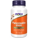 AHORA Suplementos, Pancreatina 10X 200 mg con Protease (Protein Digesting), Amylase (Carbohydrate Digesting), y Lipase (Fat Digesting) Enzymes, 100 cápsulas
