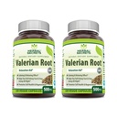 Herbal Secrets Valerian Root 500 Mg Suplemento Silencio Veggie Capsules Silencio No Gluten-Free Silencio Made in USA (2 Pack, 120 Conde)