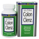 Natural Balance Ultra Colon Clenz ← Herbal Cleansing & Regularity Formula for Overnight Support ← 60 VegCaps, 60 Serv.