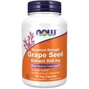 AHORA Suplementos, Grape Seed Extract, Maximum Strength 500 mg (un Extracto altamente concentrado con un mínimo de 90% Polyphenols), 90 Veg Capsules