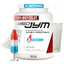 JYM Suplemento Ciencia Iso JYM Bombsicle, 90 Calories, 100% Whey Protein Isolate, Zero Fat, Zero Sugars, Mixes Clear, para Hombres Mujer, 20 Serviciones