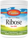 Carlson - Ribose, 100% puro D-Ribose, no GMO, producción de energía, recuperación muscular " rendimiento deportivo, 17,6 oz (500 g)