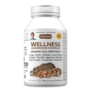 ANDREW LESSMAN Wellness Mushroom Complex 180 Capsules - Organic Full Spectrum Blend of 11 Mushrooms - Supports General Health and Vitality - No Additives. Mushroom Complex Suplemento