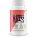 CLEANSE KETO ACTIVATE - KETO CLEANSE for WOMEN & MEN - HELP FLUSH TOXINS &amp; IMPURITIES - PROMOTE REGULARITY - AID DIGESTION " DETOX - KETO CLEANSE " DETOX - SUPPORT HEALTHY BODY FUNCTION - BOOST ENERGY