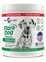 Planeta Vital - Flora Dog Probiotic Powder Suplemento con 20 culturas de billón y 10 Strains, High Potency Immune y Digestive Support Probiotics for Dogs, 7.84 oz., 222 Grams, 60 Servings