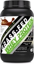 Increíble Muscle Grass-Fed Whey Protein Suplemento TENIDO 25 G por Serving TEN Cookies " Cream Flavor TENIDO 2 Lb (0,90 Kg) Silencio No-GMO TENIDO Gluten-Free TEN Made in USA