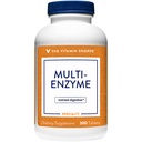 La vitamina Shoppe Multi Enzyme - ayuda a apoyar la digestión " absorción de proteínas, carbohidratos " grasa (300 tabletas)