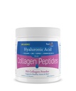 Hialogic Collagen Peptides Powder w/Hyaluronic Acid, Hydrolyzed Types 1 & 3, Grass Fed, Keto Protein Powder Supplement for Hair Growth, Skin, Nails, Joints Unflavored Easy to Mix 6.4 oz (180 gr.)
