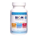 Probióticos de bioma 3 en-1 Fórmula (Cold Shipped) con 25 Probióticos de flor de billón, prebióticos e inmunobióticos para mejor apoyo inmunológico - Diversifica Gut Microflora y Microbioma - para Hombres &amp; Mujeres