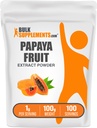 BulkSupplements.com Papaya Extract Powder - Papaya Extract, for Digestive Support - Gluten Free, 1g per Serving, 100g (3.5 oz) (Pack of 1)