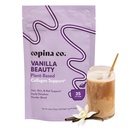 Copina Co. Vanilla Beauty Vegan Collagen Booster Creamer: Plant Based Collagen Support Smoothie Drink Vegan Creamy Blend ← Vanilla Flavor ← 1 Bag - 25 Servings per Bag