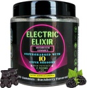 León Mane &amp; Ashwagandha Suplemento Mushroom Gummies - Orgánica, Vegan, Nootropic, GlutenFree - Suplemento integral para el foco cerebral, energía, humedad - 10 Mushroom Blend 90Count BlackBerry