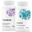 THORNE - Soporte Adrenal Bundle - Adrenal Cortex y Stress B-Complex - Stress & Gestión de Inmunes - 60 Servimientos