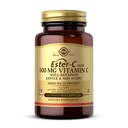 Solgar Ester-C Plus 500 mg Vitamina C (Complejo de Ascorbate) - 50 cápsulas vegetales - Gentle " No acidic - Antioxidante " Apoyo inmunitario - No GMO, Vegan, Gluten Free, Kosher - 50 piezas