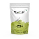 minature 100% Pure Amla Powder 100g (3.5 oz) ⋅Natural Vitamina C Rich Indian Gooseberry Powder ←Superalimentación profesional para el cuidado del cabello