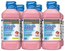 Solución de electrolitos de fresa GoodSense, reemplaza electrolitos, líquidos " , adultos " , 33,8 onzas fluidas (Pack of 6)