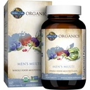 Jardín de Vida Orgánicas Alimento completo Multivitamínico para Hombres, 60 Tabletas, Vegan Mens Vitaminas y Minerales para la Salud y el Bienestar, Certificado Orgánico Vegan Multi