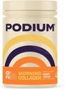 Nutrición del Podio, Collagen de la Mañana, Dulce Crema, 20 Servimientos, Proteína de Collagen, Libre de la Soy