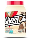 GHOST Whey Protein Powder, Milk Chocolate - 2LB, 25G de Proteína - Whey Protein Blend - ­Post Workout Fitness &amp; Nutrition Shakes, Smoothies, Baking &amp; Cooking - Soy &amp; Gluten-Free