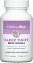 Instrucciones saludables LifeBiome Rise Sleep Tight con Melatonin Inmediata y Extended-Release Plus GABA en Microlets Innovativos ayuda a bajar el viento rápido para los Zzzs profundos y retorcidos