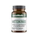 NutraMedix Nattokinase Suplemento - Nattokinase 2000 FU por Serving - Formulado para apoyar la salud cardíaca y la circulación saludable - Gluten + libre de lácteos (60 cápsulas)