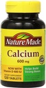 Nature Made Calcium 600 mg con vitamina D3 para Immune Support, Tablets, 60 Cuenta, ayuda a apoyar Bone Strength (Pack of 3)