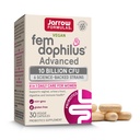Fórmulas Jarrow Fem-Dophilus Avanzadas Vaginal &amp; Probióticos Digestivos 10 Billones CFU con 6 Strains respaldados por la ciencia, para Vaginal, Urinary Tract, Digestive &amp; Immune Support, 30 cápsulas, Estante