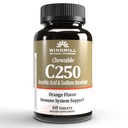Vitamina C CHEWTBS 250MG TNGR WMILL Tamaño: 60